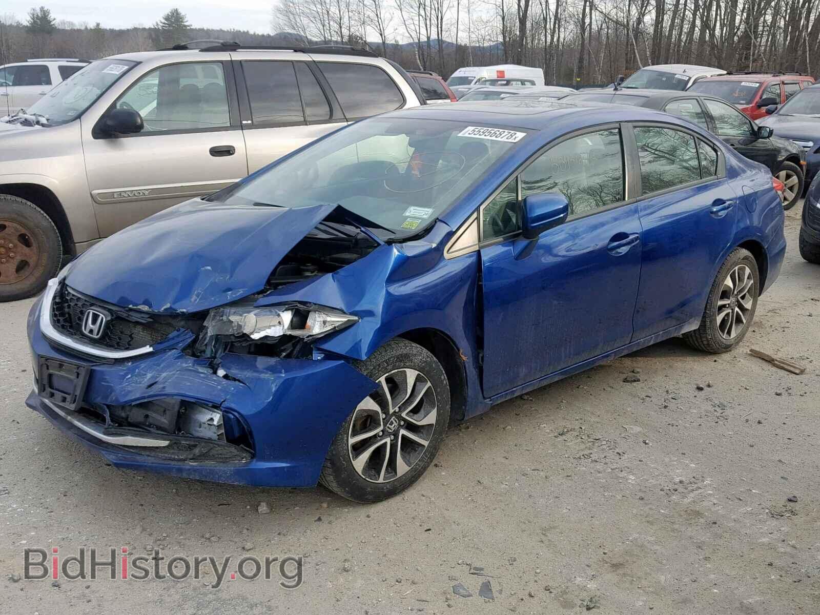 2014 HONDA CIVIC - VIN: 19XFB2F85EE210489 - Фото 2