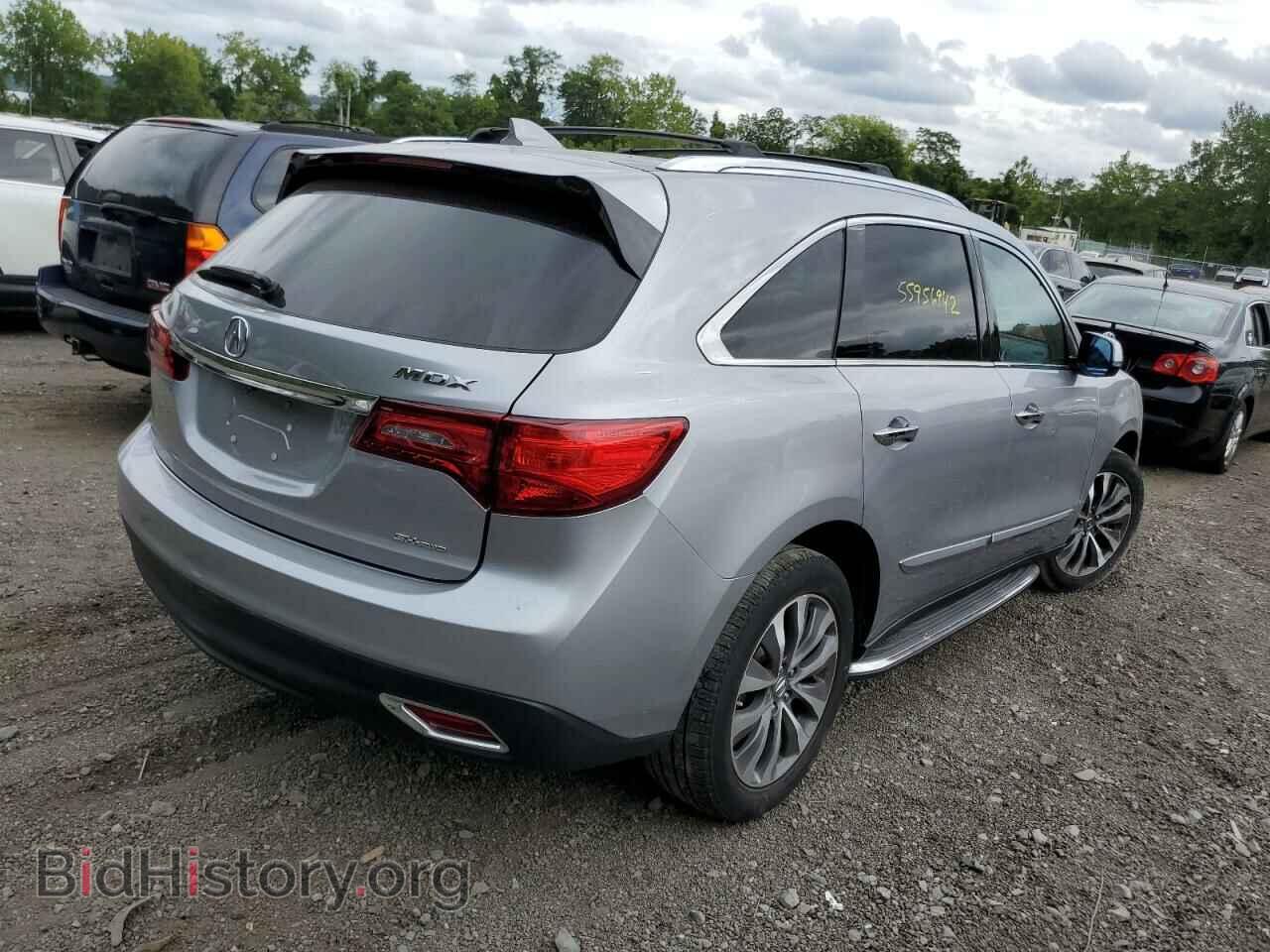 2016 ACURA MDX - VIN: 5FRYD4H41GB044458 - Фото 4