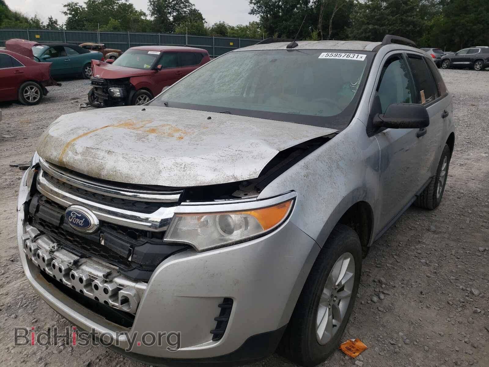 2014 FORD EDGE - VIN: 2FMDK3GC3EBB10443 - Фото 2
