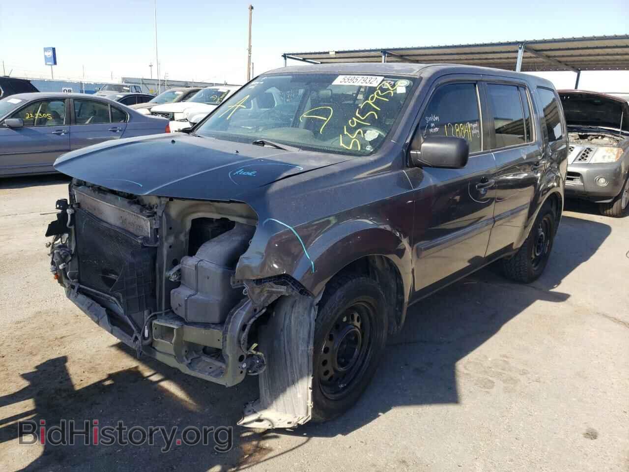 2013 HONDA PILOT - VIN: 5FNYF3H2XDB006534 - Фото 2