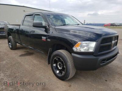 2012 Dodge RAM 2500 RAM 2500 S, черный — VIN 3C6TD5HT8CG240384, Copart