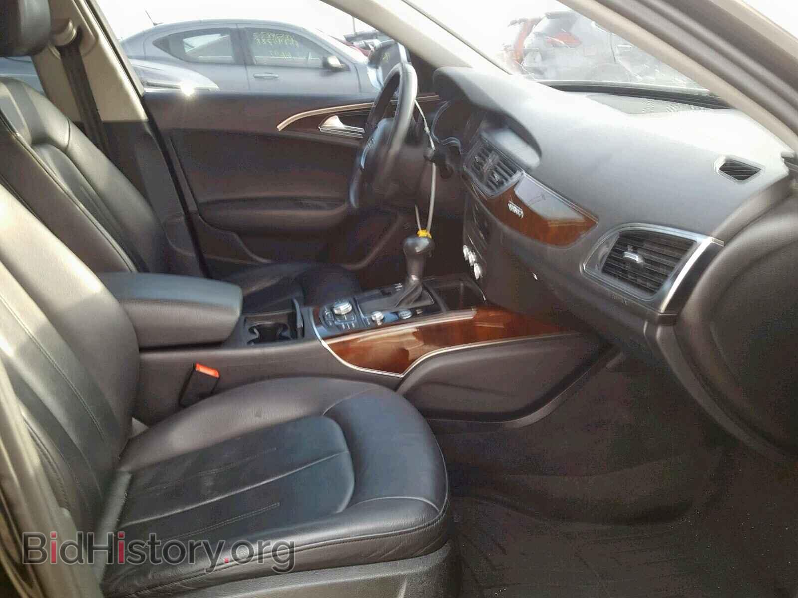 2012 AUDI A6 - VIN: WAUGGAFC0CN038589 - Фото 5