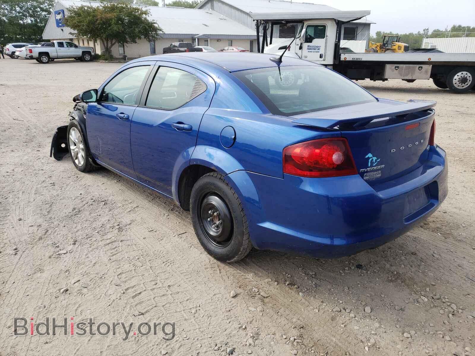 2012 DODGE AVENGER - VIN: 1C3CDZBGXCN187632 - Фото 3