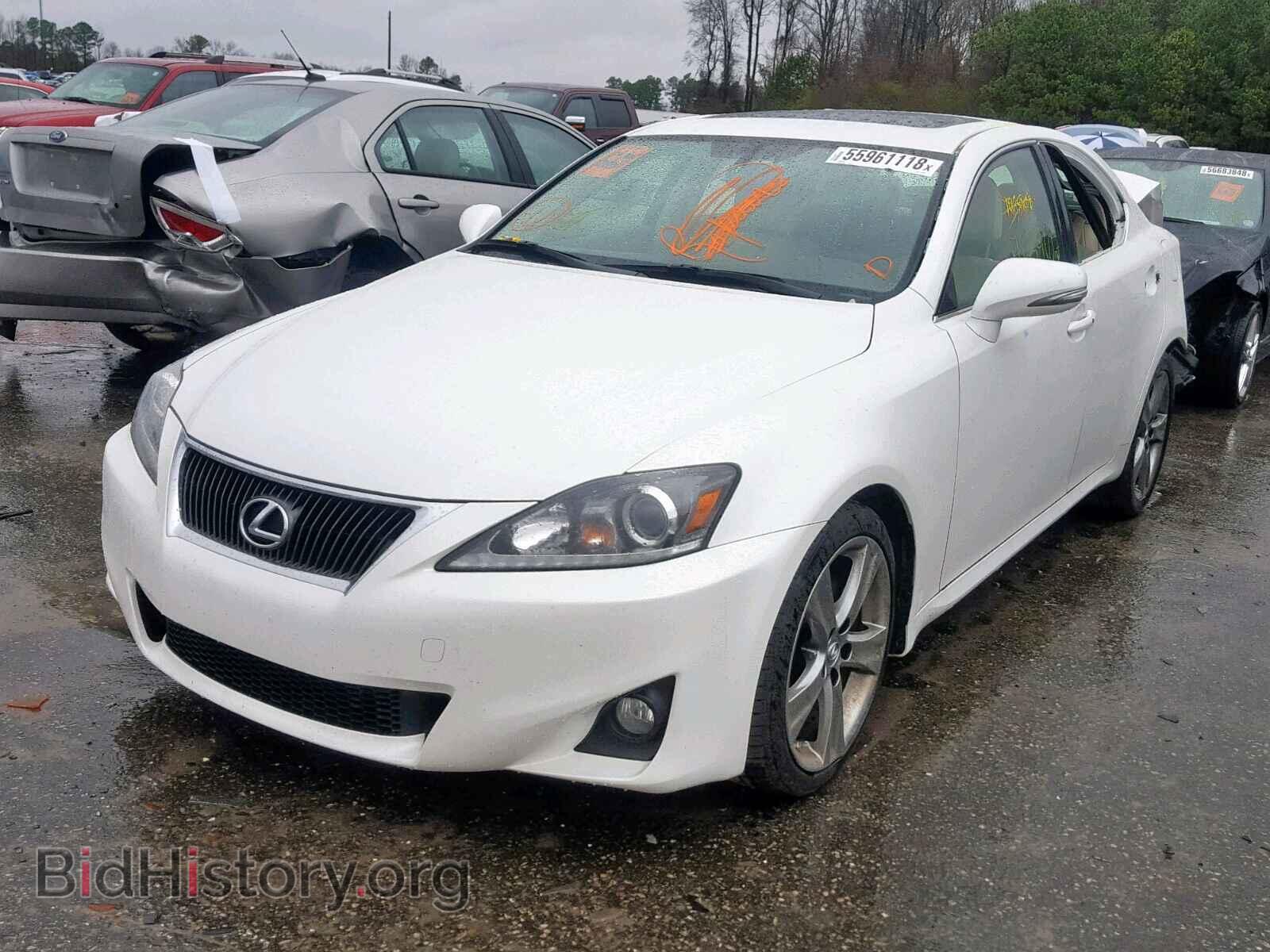 2012 LEXUS IS 250 - VIN: JTHBF5C22C5175356 - Фото 2