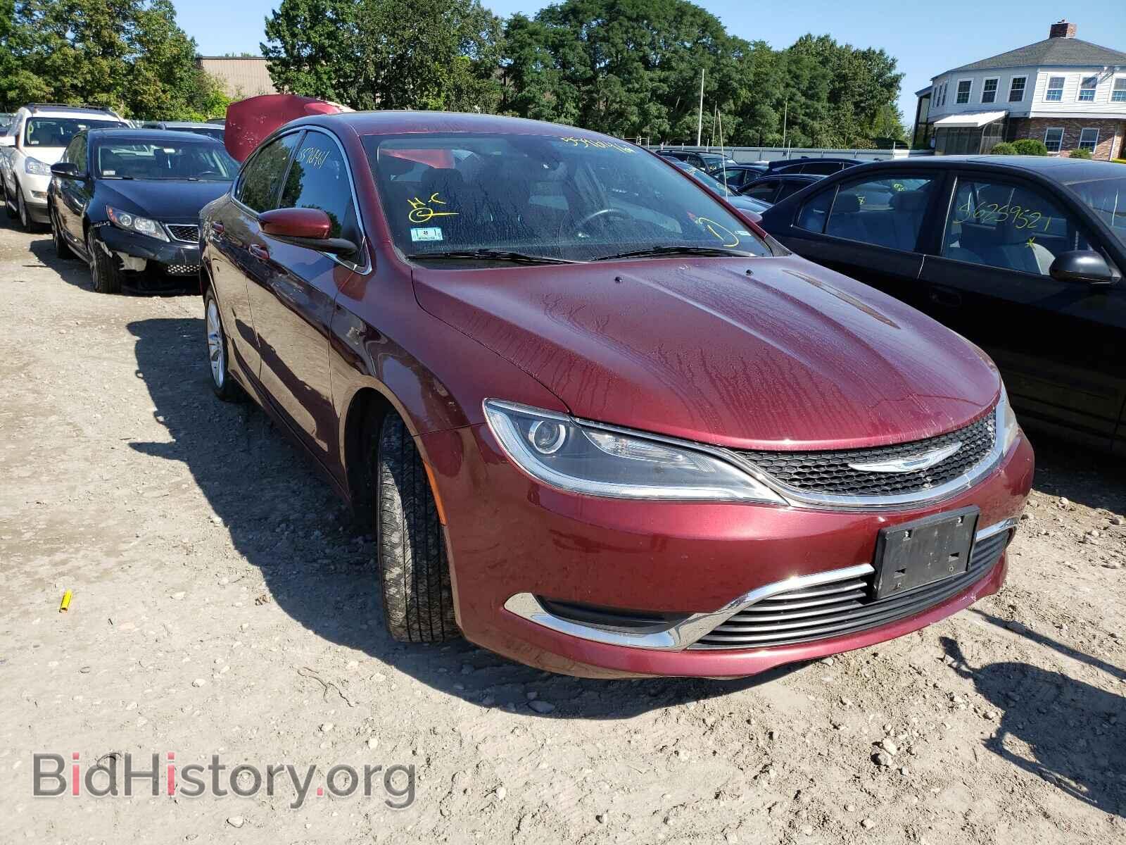 Фотография 1C3CCCAB3FN705297 - CHRYSLER 200 2015