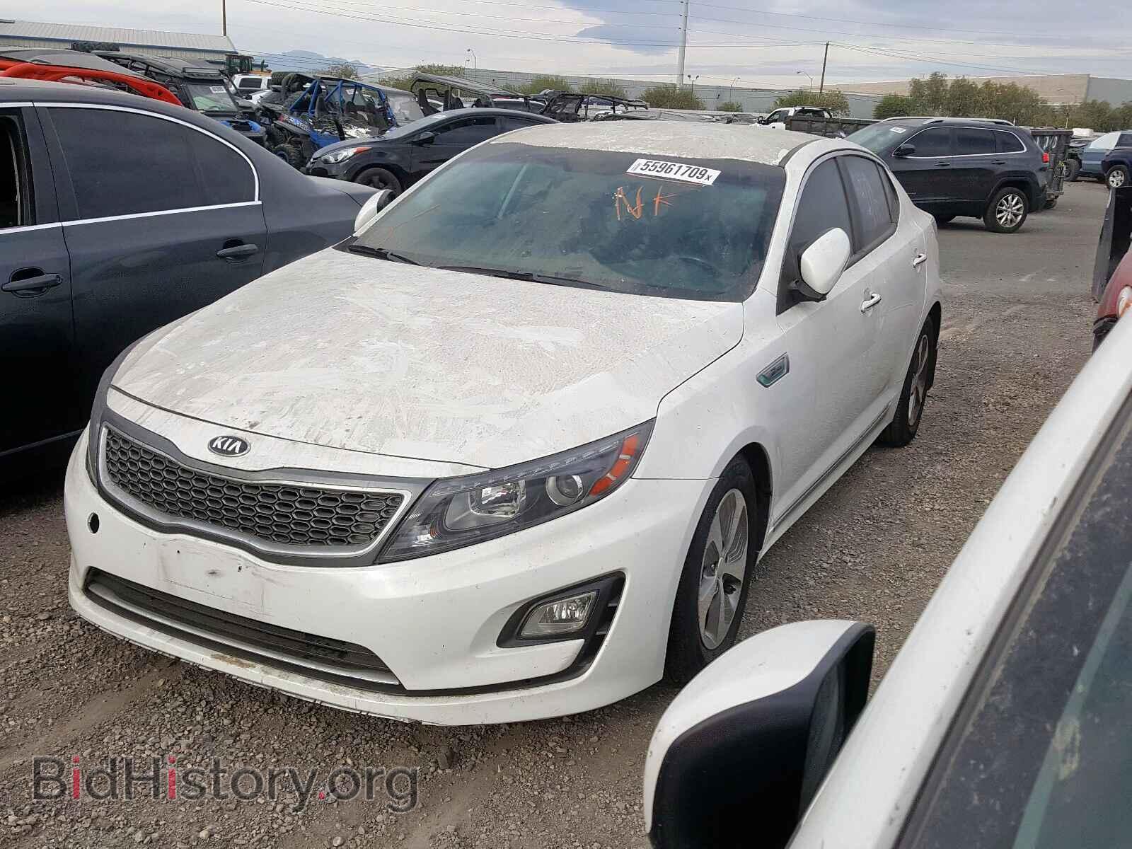 2016 KIA OPTIMA HYB - VIN: KNAGM4AD3G5094879 - Фото 2