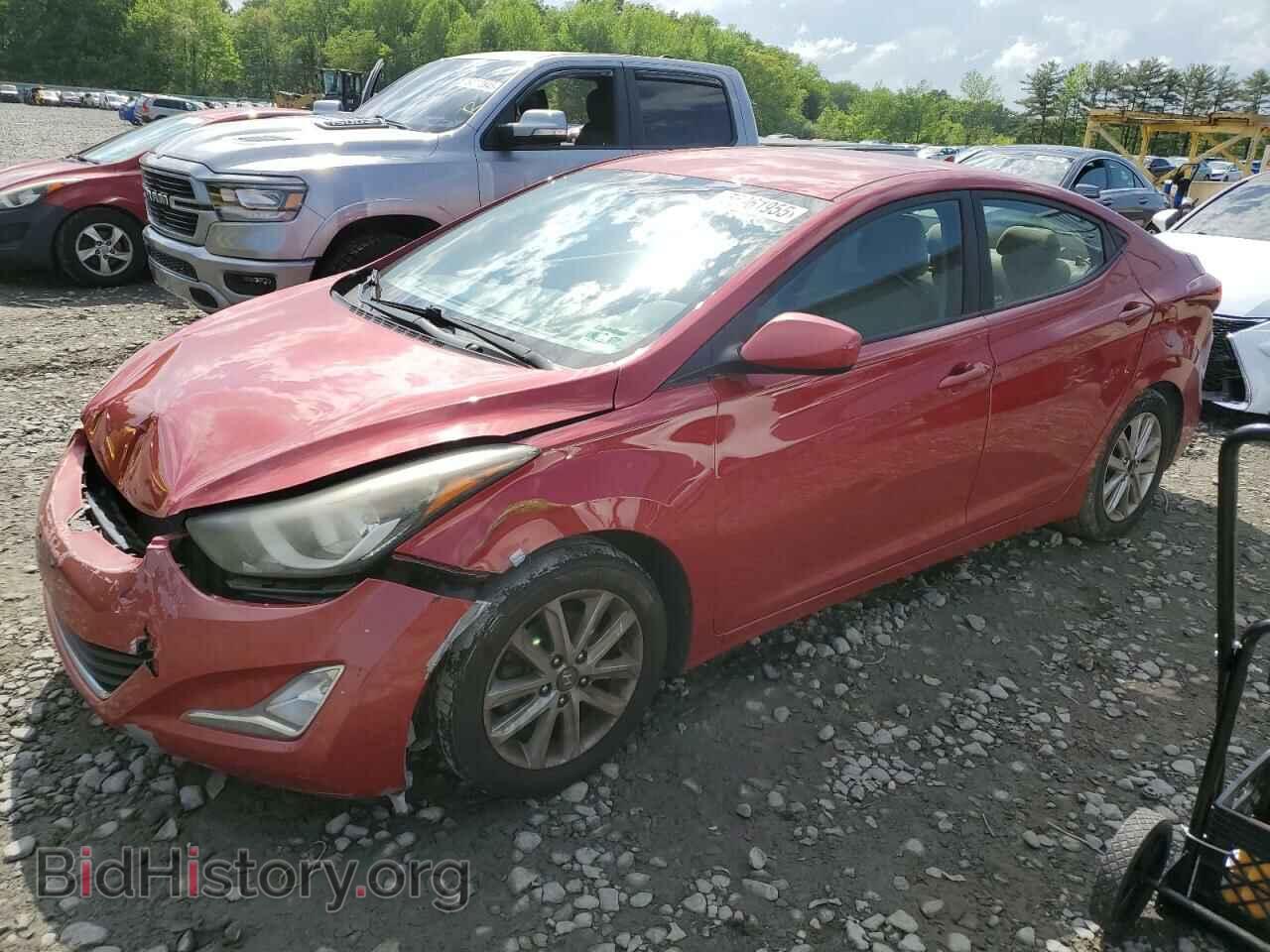 Photo KMHDH4AE2EU117988 - HYUNDAI ELANTRA 2014
