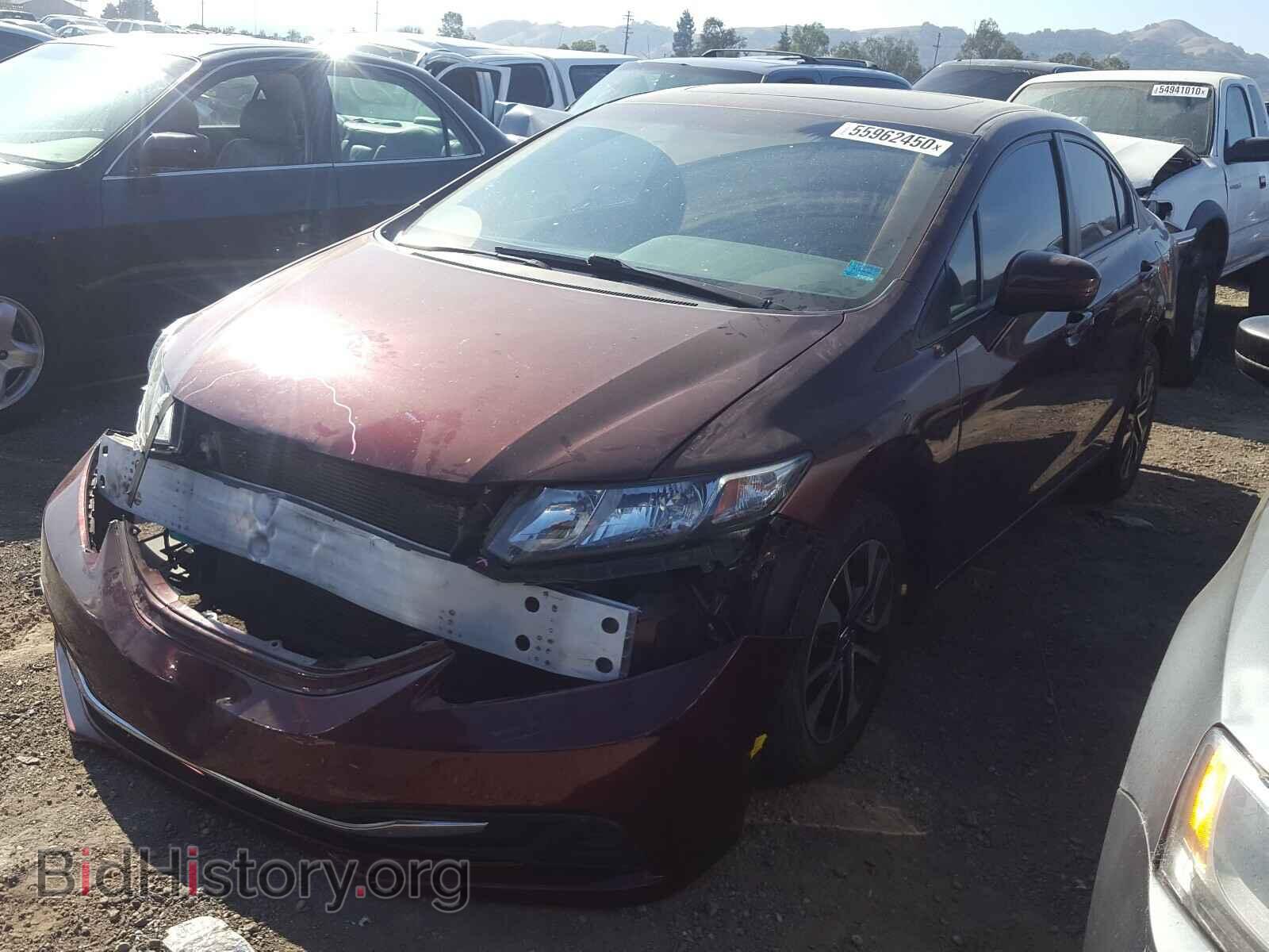 2015 HONDA CIVIC - VIN: 19XFB2F88FE260417 - Фото 2