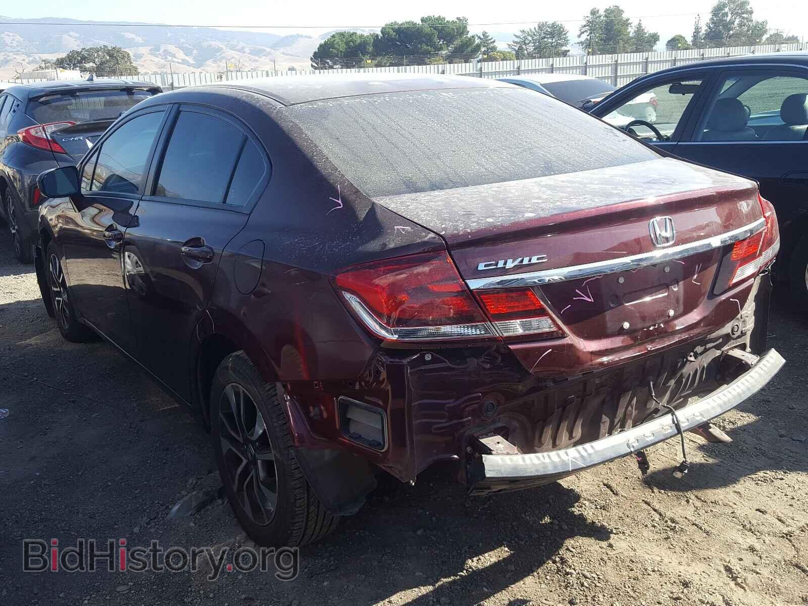 2015 HONDA CIVIC - VIN: 19XFB2F88FE260417 - Фото 3