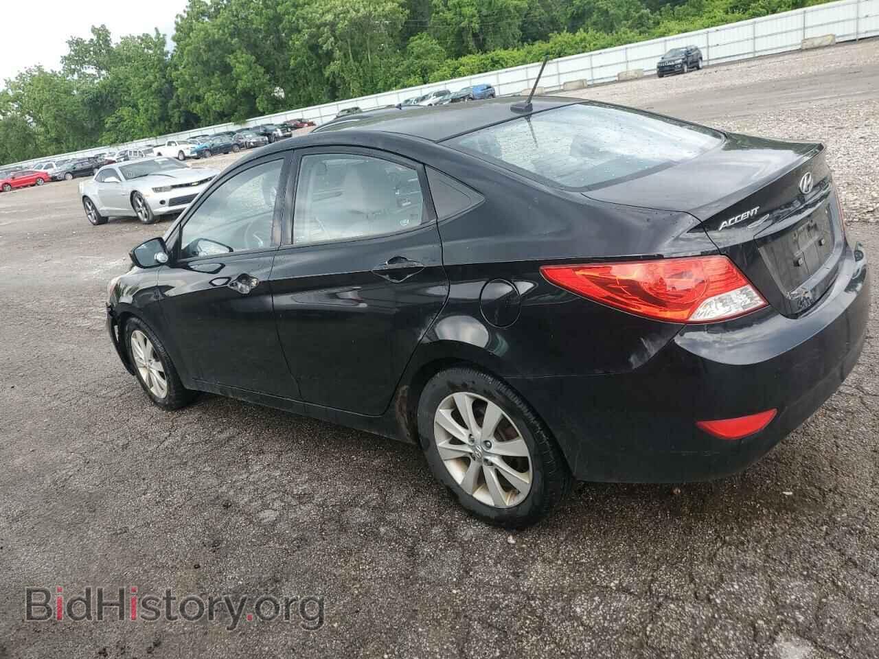 2013 HYUNDAI ACCENT - VIN: KMHCU4AE2DU310373 - Фото 2