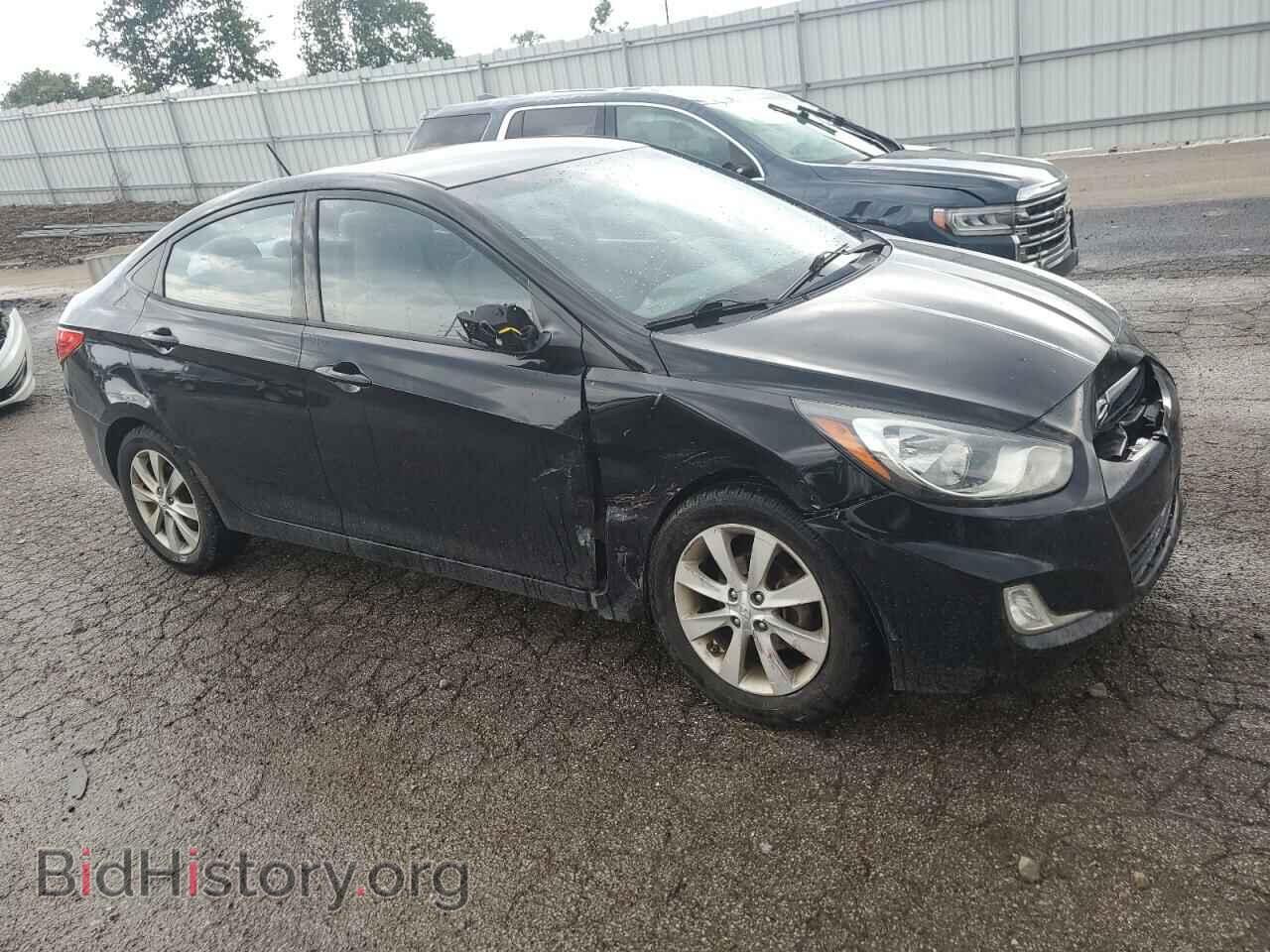 2013 HYUNDAI ACCENT - VIN: KMHCU4AE2DU310373 - Фото 4