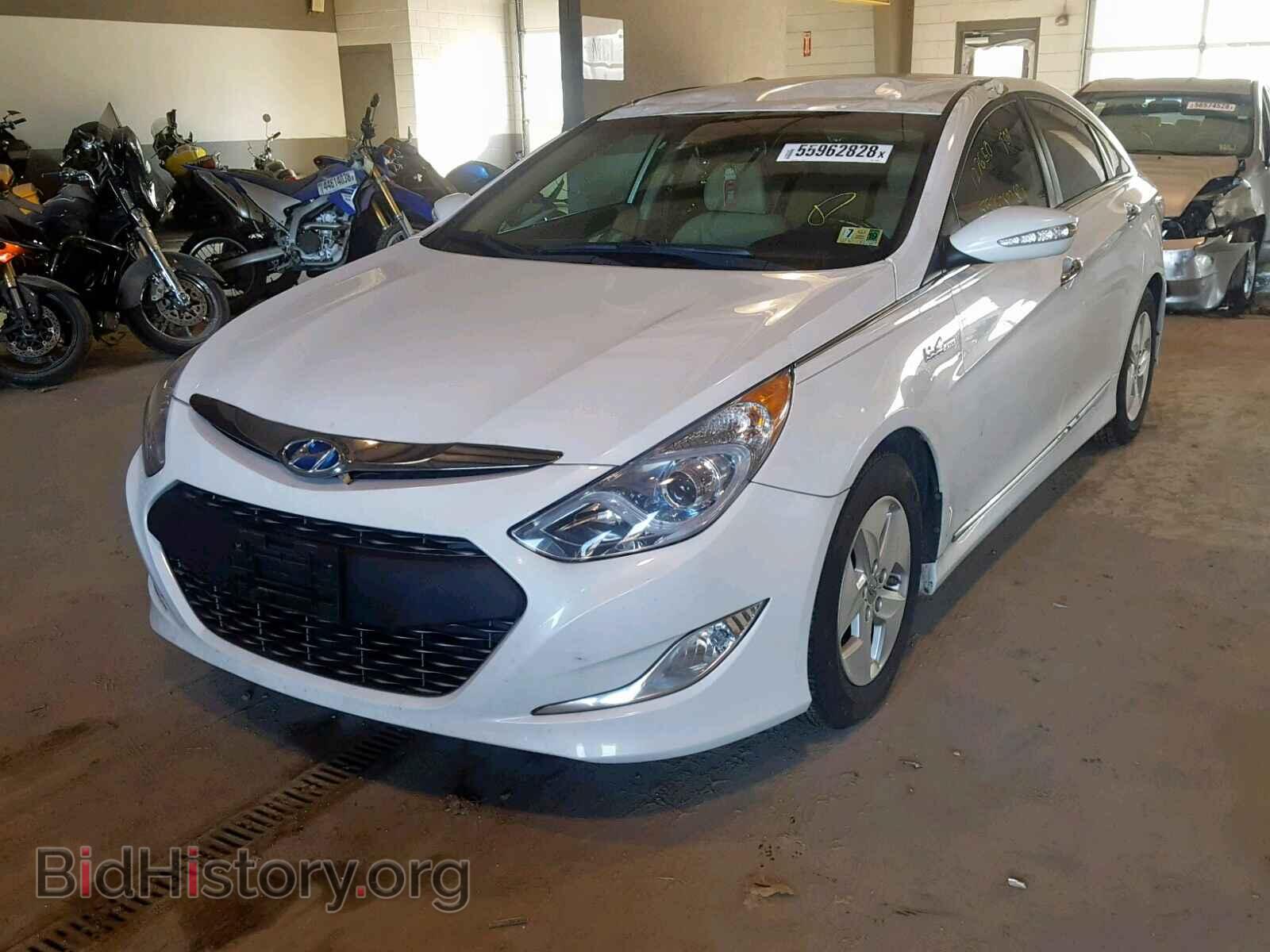 2012 HYUNDAI SONATA - VIN: KMHEC4A47CA037496 - Фото 2