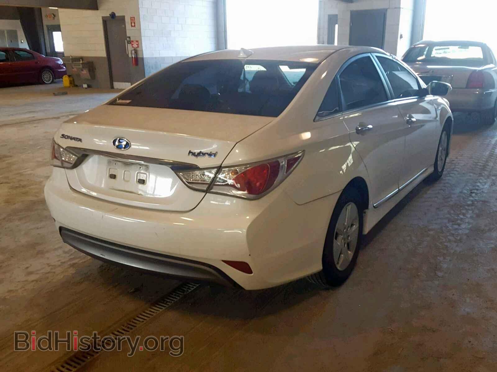 2012 HYUNDAI SONATA - VIN: KMHEC4A47CA037496 - Фото 4