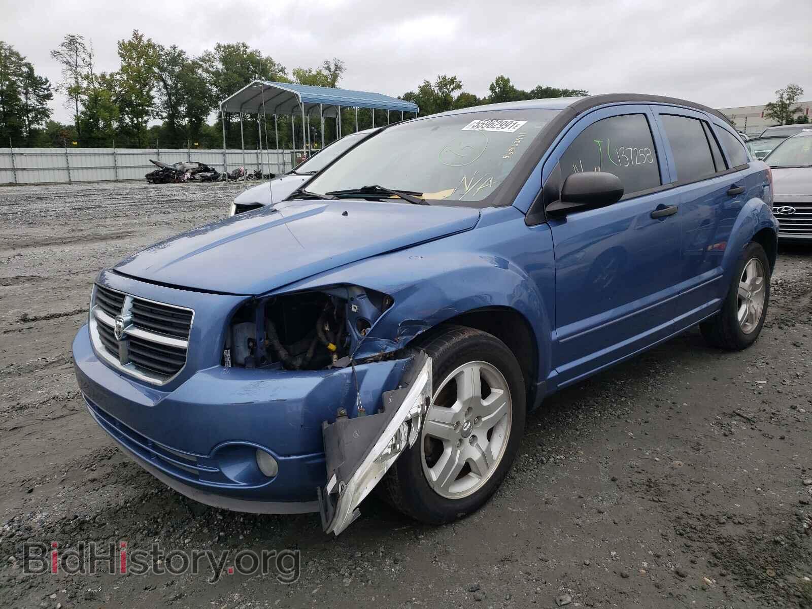 2007 DODGE CALIBER - VIN: 1B3HB48B77D593404 - Фото 2