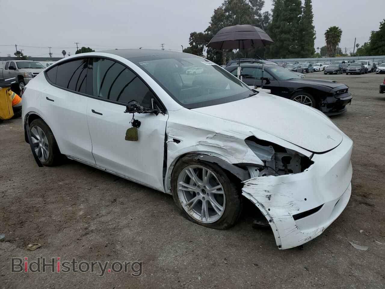 2022 TESLA MODEL Y - VIN: 7SAYGDEE1NF524487 - Фото 4