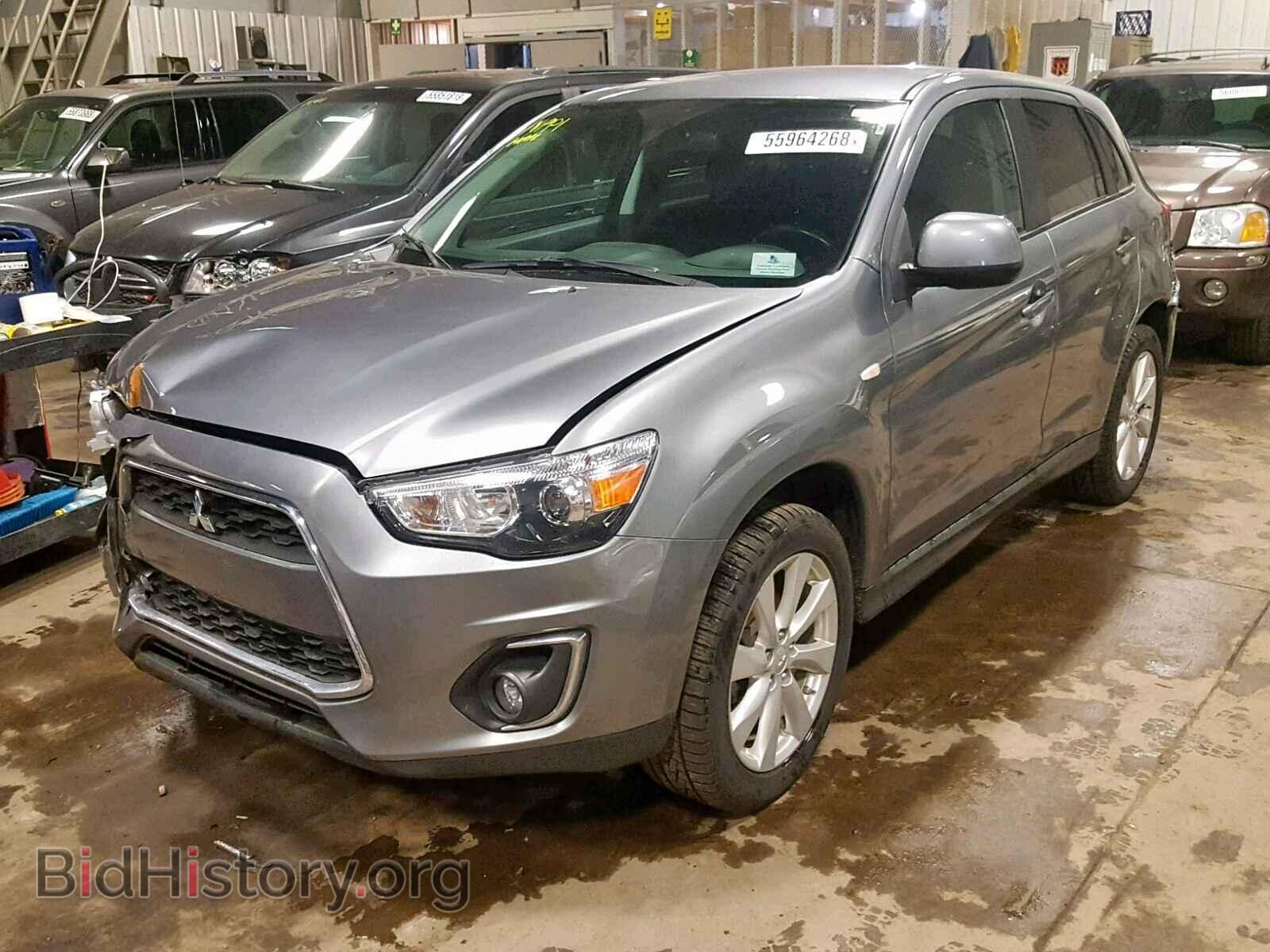 2014 MITSUBISHI OUTLANDER - VIN: 4A4AR3AU4EE030067 - Фото 2