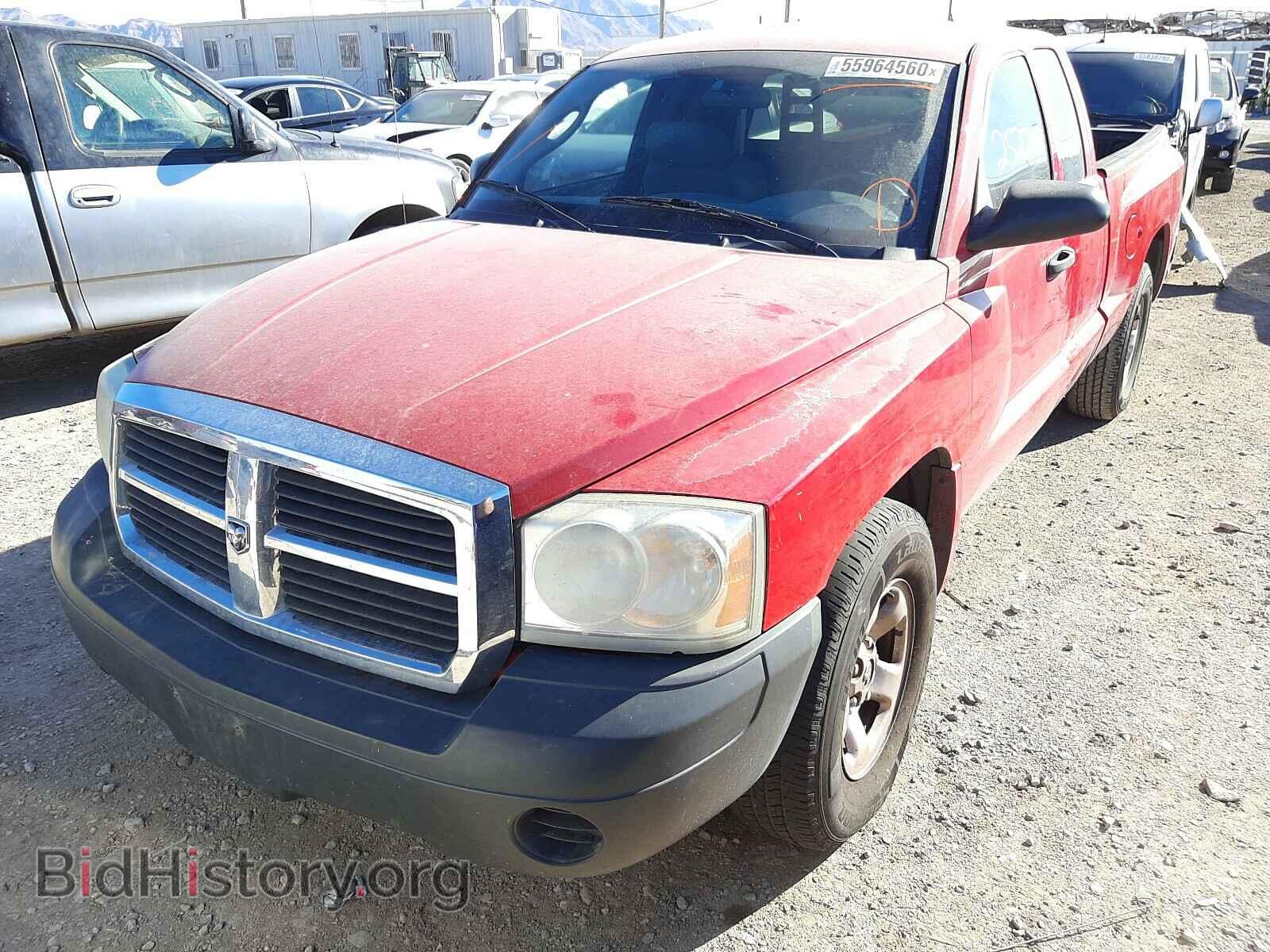 2005 DODGE DAKOTA - VIN: 1D7HE22K35S235525 - Фото 2