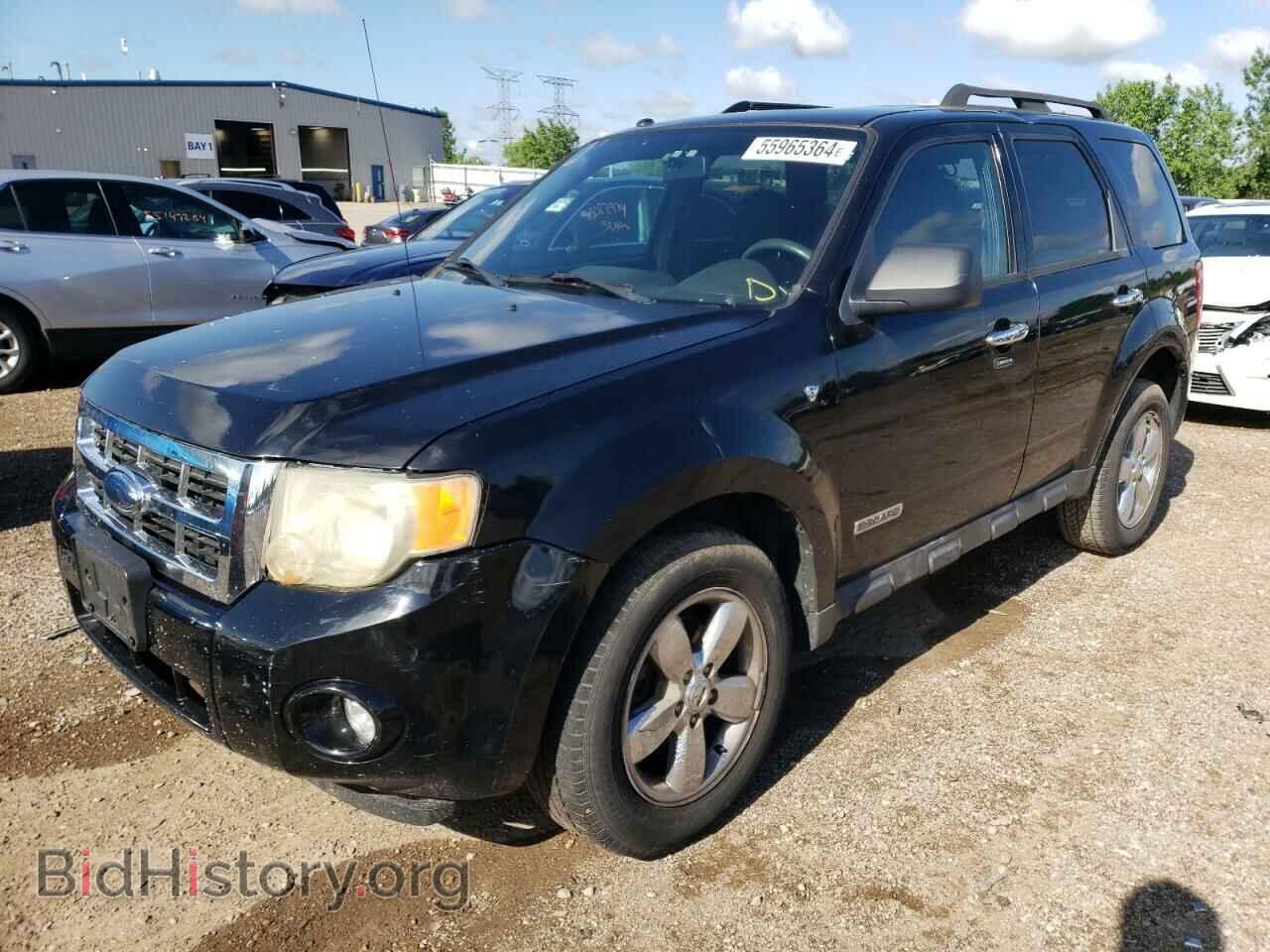 Photo 1FMCU03198KC83015 - FORD ESCAPE 2008