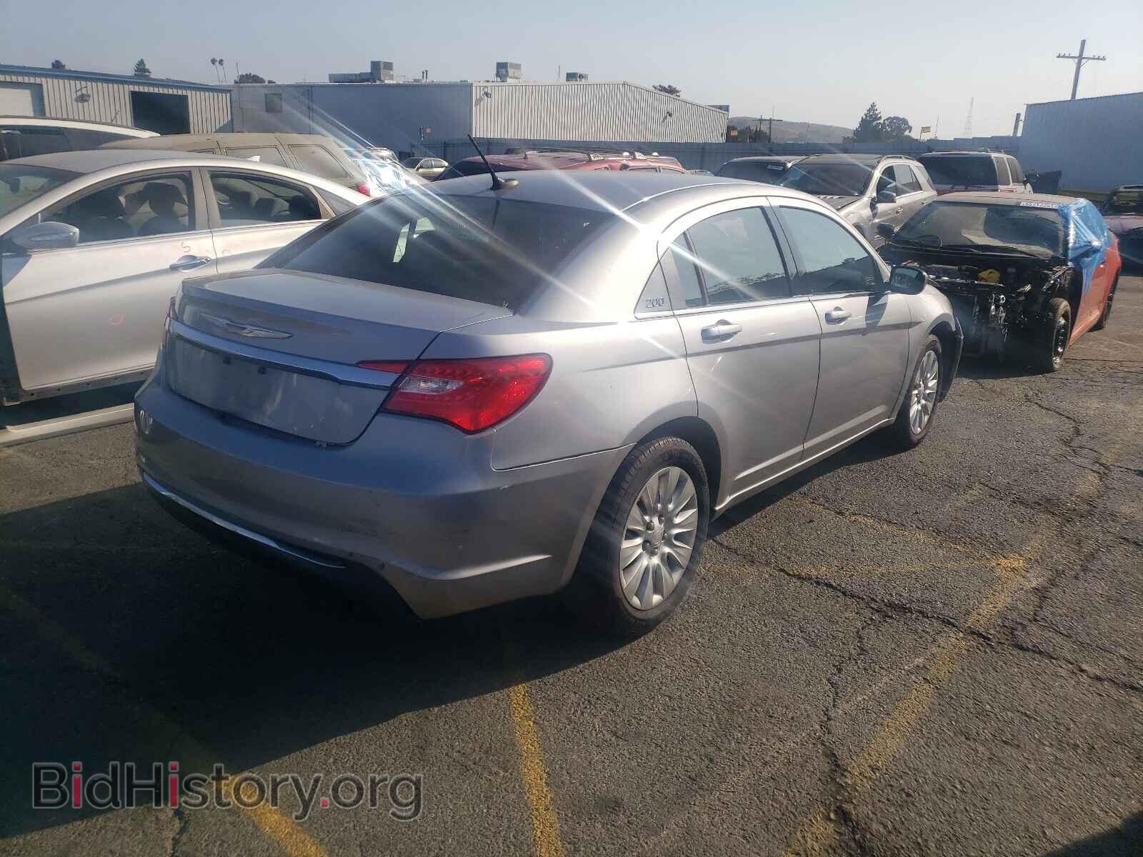 2014 CHRYSLER 200 - VIN: 1C3CCBABXEN195099 - Фото 4