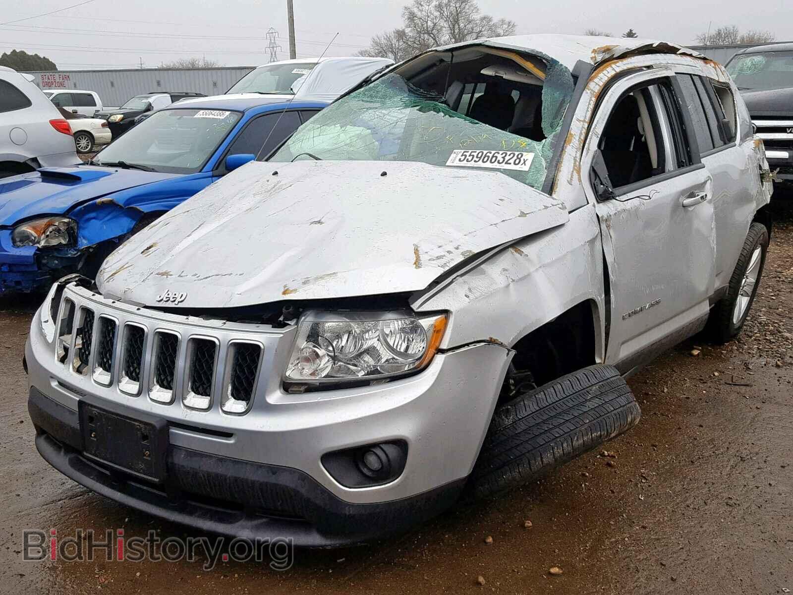 2012 JEEP COMPASS LA - VIN: 1C4NJDEB1CD658864 - Фото 2