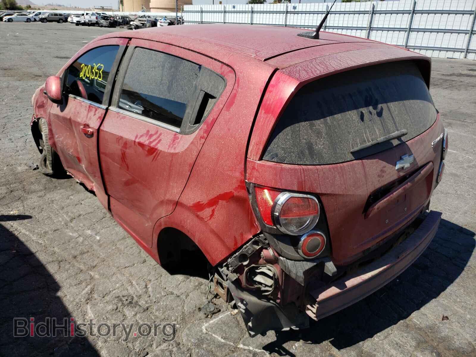 2013 CHEVROLET SONIC - VIN: 1G1JC6SG9D4166985 - Фото 3