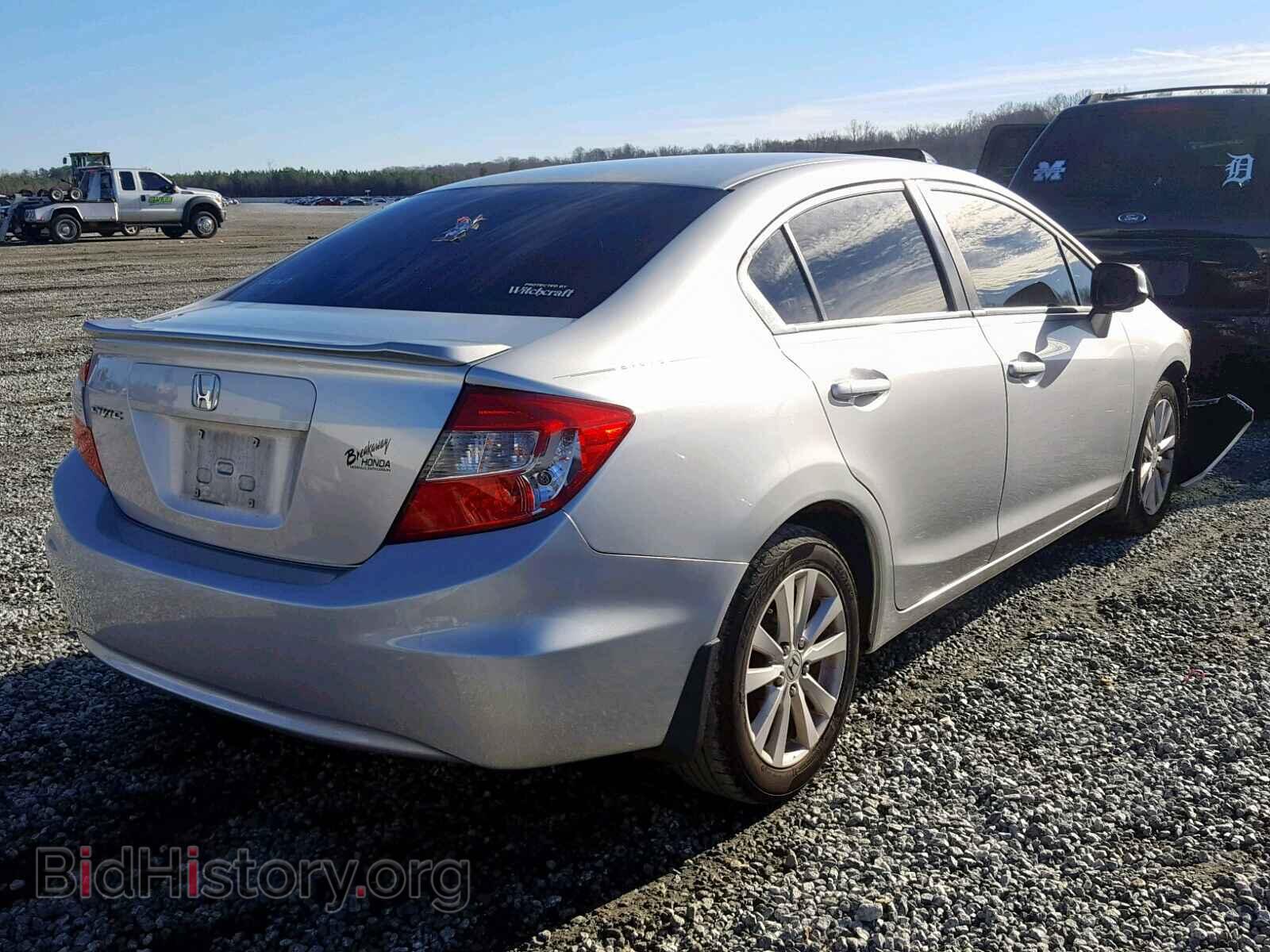 2012 HONDA CIVIC - VIN: 2HGFB2F87CH334251 - Фото 4