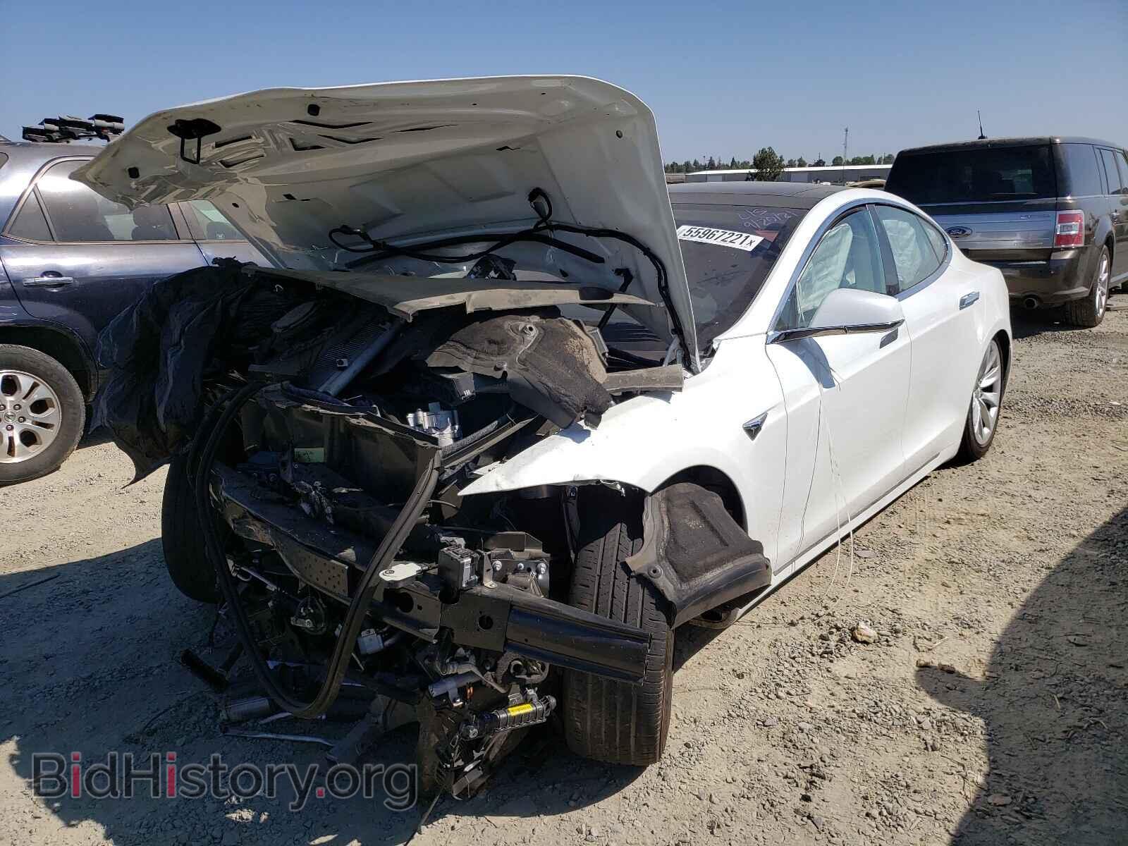 2017 TESLA MODEL S - VIN: 5YJSA1E27HF180578 - Photo 2