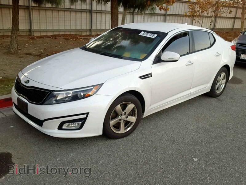 2015 Kia OPTIMA (VIN KNAGM4A73F5558939) — фото 2 из 10