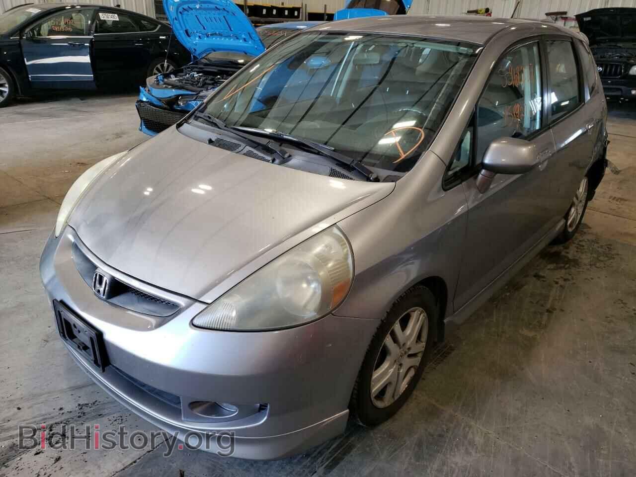 2007 HONDA FIT - VIN: JHMGD38687S006915 - Фото 2