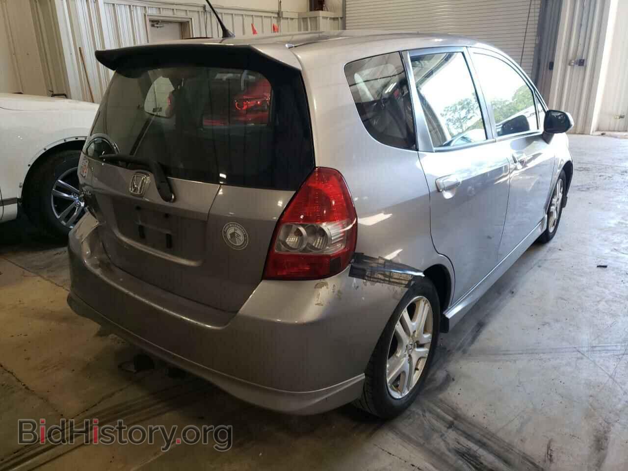 2007 HONDA FIT - VIN: JHMGD38687S006915 - Фото 4