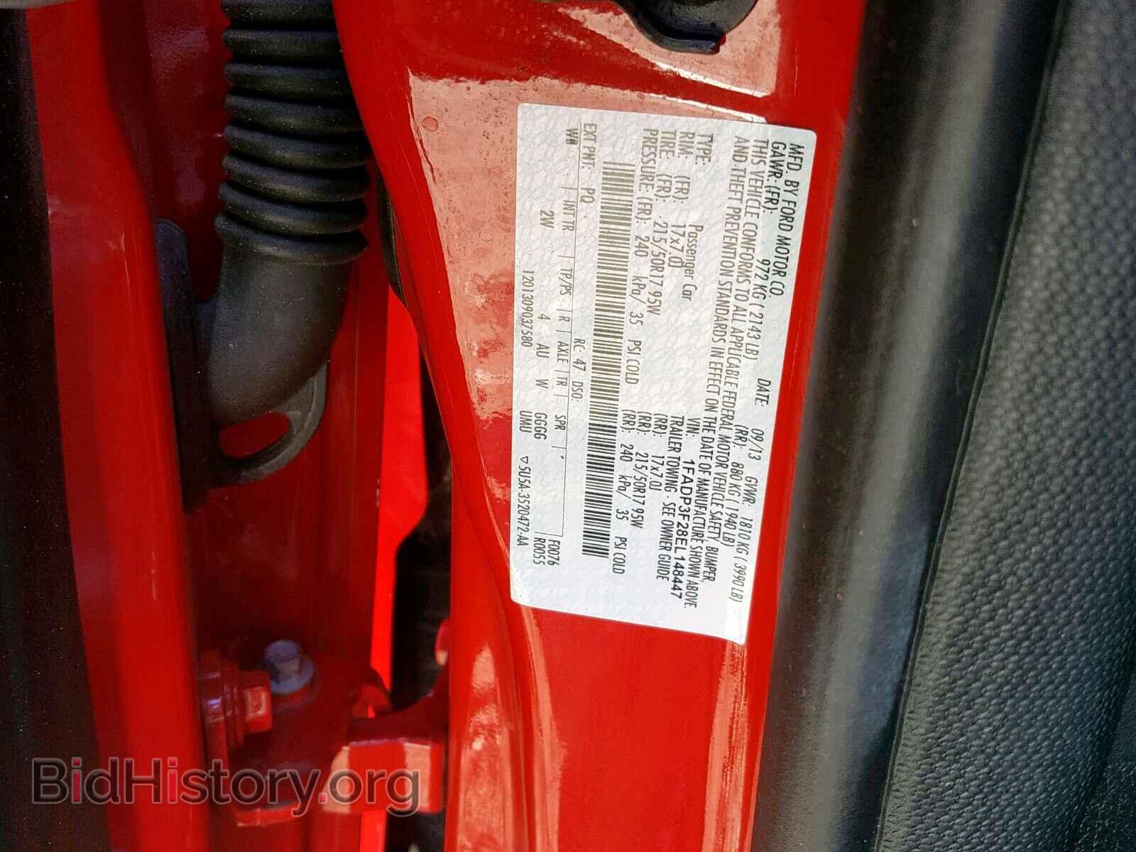 2014 FORD FOCUS - VIN: 1FADP3F28EL148447 - Photo 10