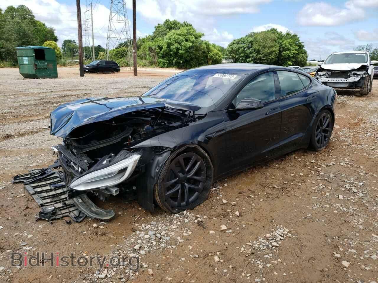 Photo 5YJSA1E55MF454316 - TESLA MODEL S 2021