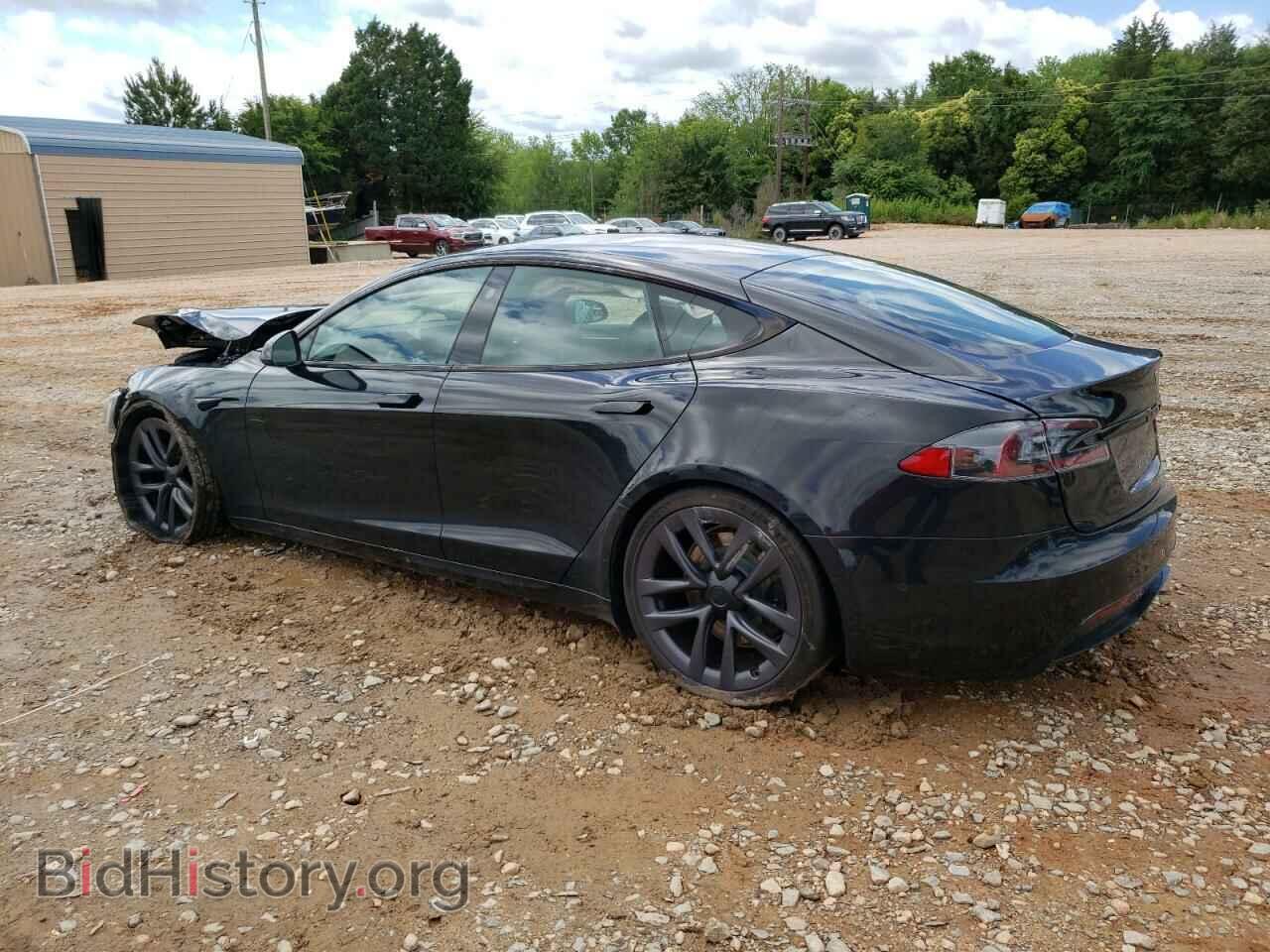 2021 TESLA MODEL S - VIN: 5YJSA1E55MF454316 - Фото 2