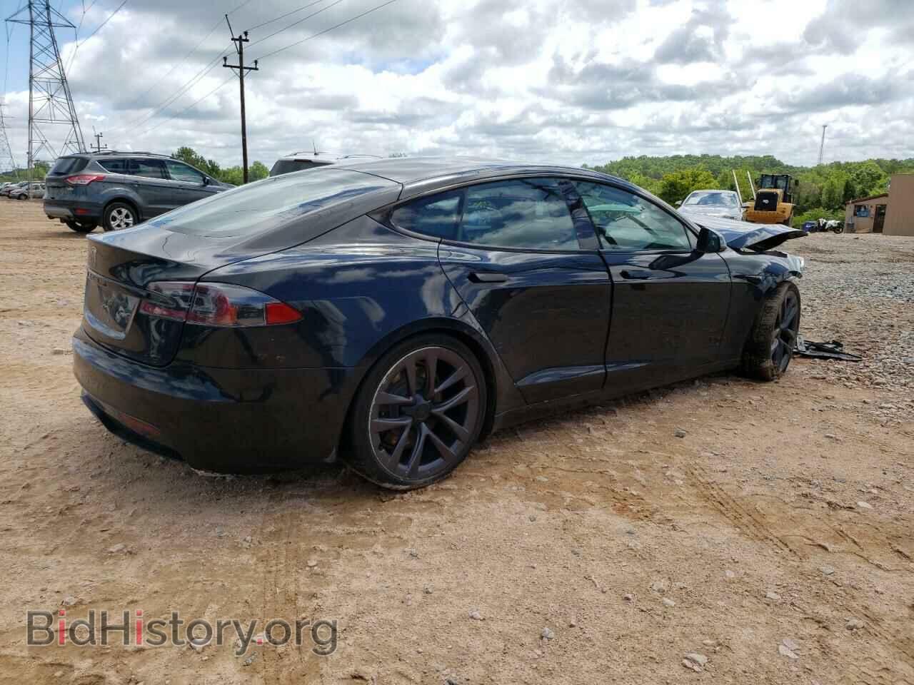 2021 TESLA MODEL S - VIN: 5YJSA1E55MF454316 - Фото 3