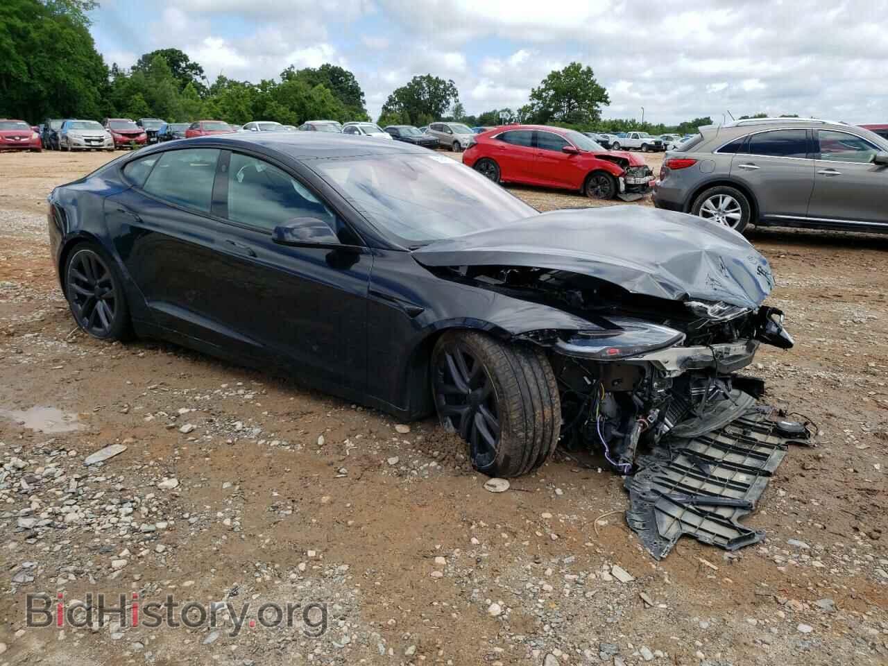 2021 TESLA MODEL S - VIN: 5YJSA1E55MF454316 - Фото 4