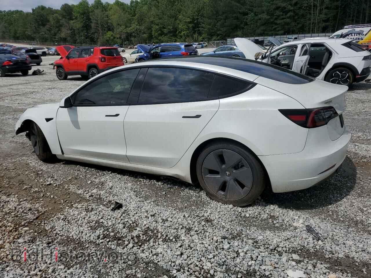 2022 TESLA MODEL 3 - VIN: 5YJ3E1EA2NF314280 - Фото 2