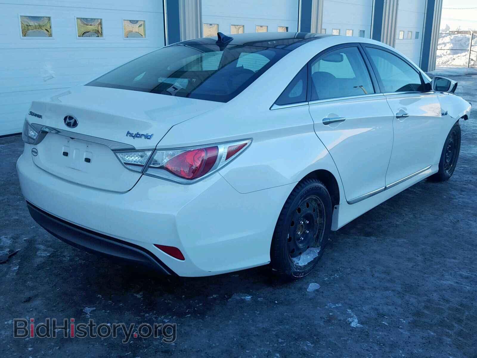 2012 HYUNDAI SONATA - VIN: KMHEC4A46CA056931 - Фото 4