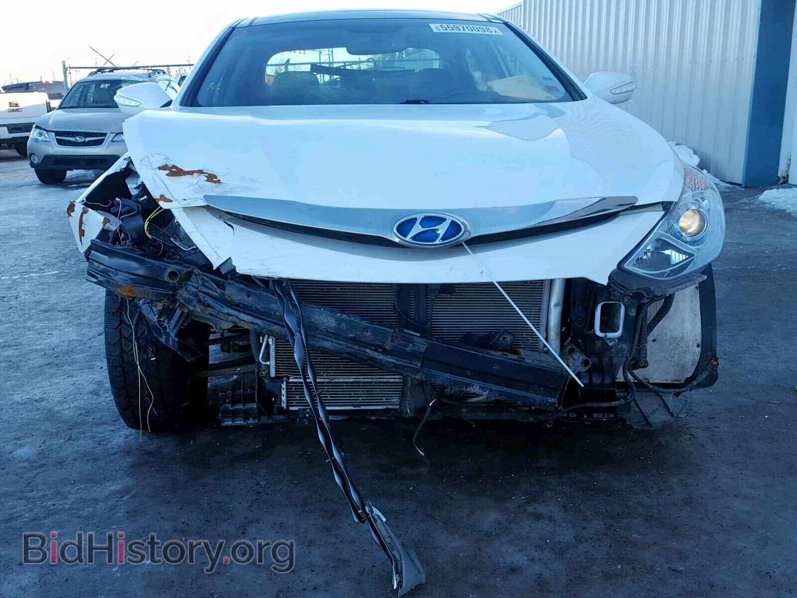 2012 HYUNDAI SONATA - VIN: KMHEC4A46CA056931 - Фото 9