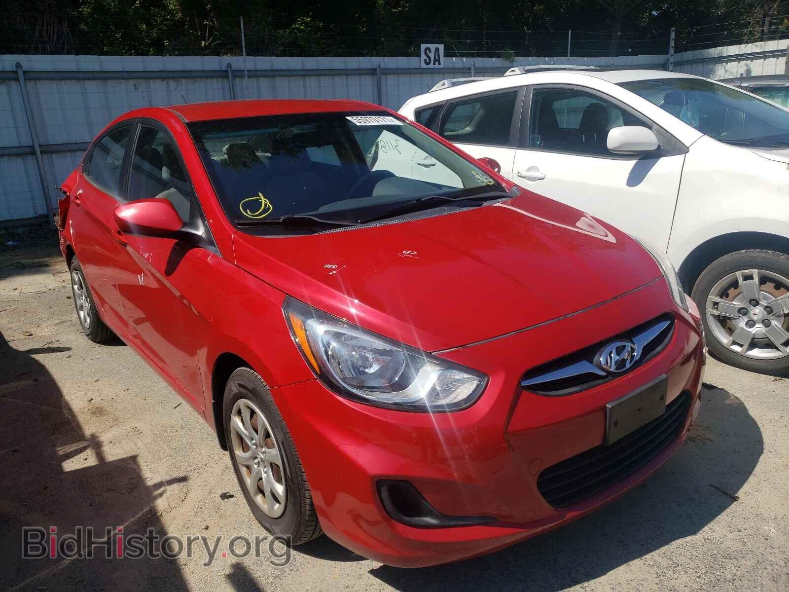 Photo KMHCT4AE3DU345149 - HYUNDAI ACCENT 2013