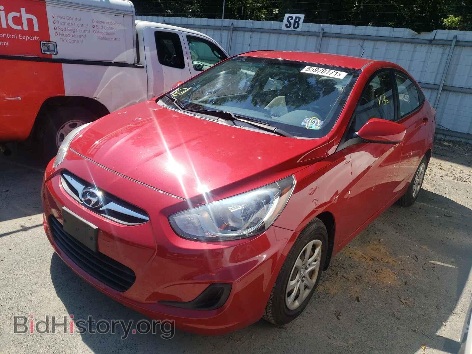 2013 HYUNDAI ACCENT - VIN: KMHCT4AE3DU345149 - Фото 2