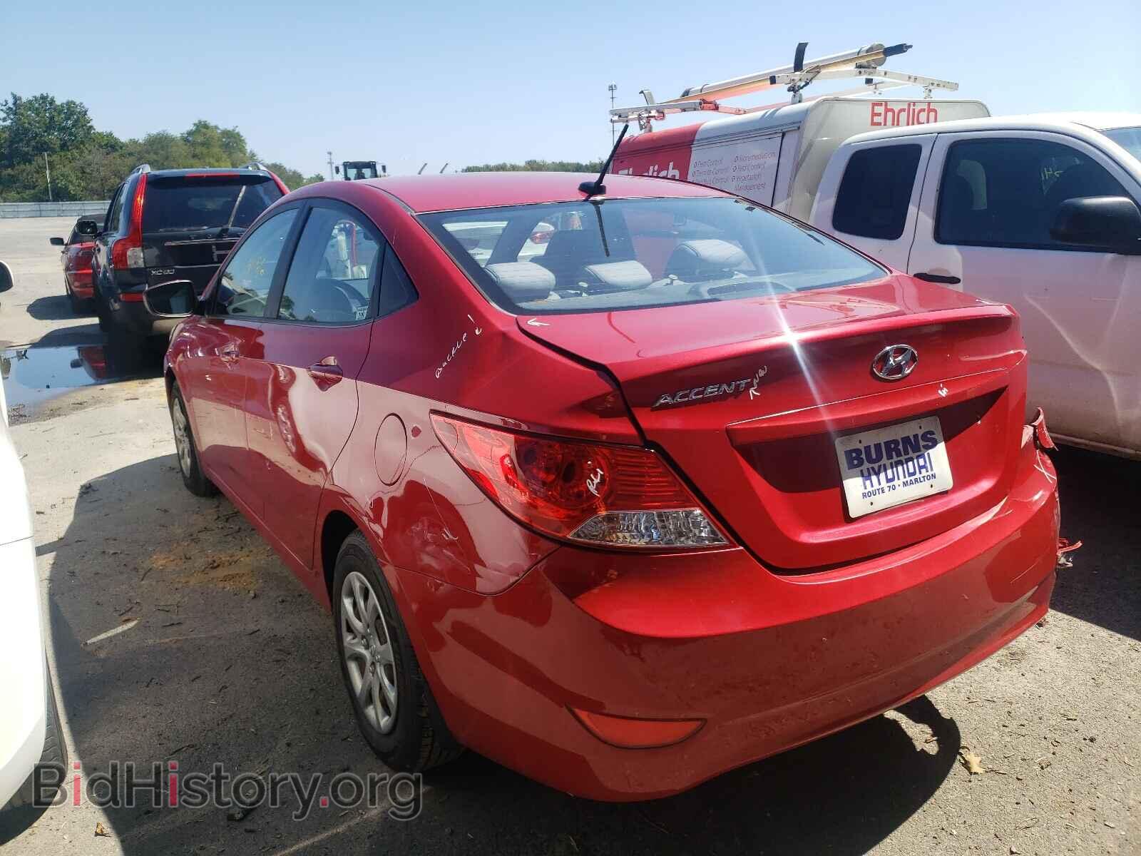 2013 HYUNDAI ACCENT - VIN: KMHCT4AE3DU345149 - Фото 3