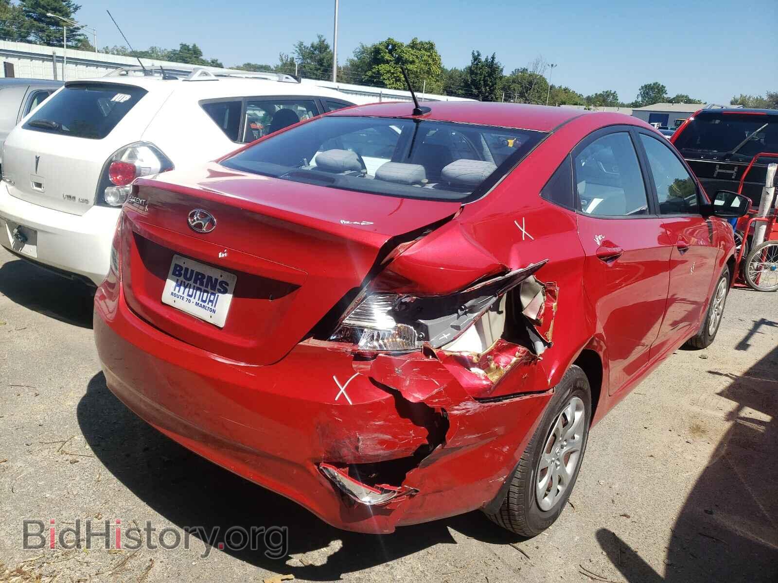 2013 HYUNDAI ACCENT - VIN: KMHCT4AE3DU345149 - Фото 4