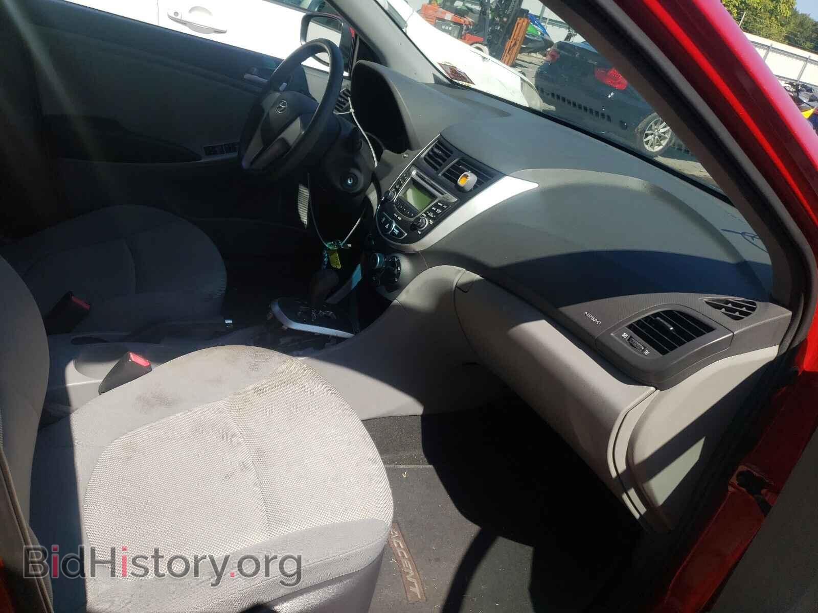 2013 HYUNDAI ACCENT - VIN: KMHCT4AE3DU345149 - Фото 5