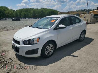 2012 Chevrolet SONIC LS, white — VIN 1G1JA5SH2C4175471, Copart