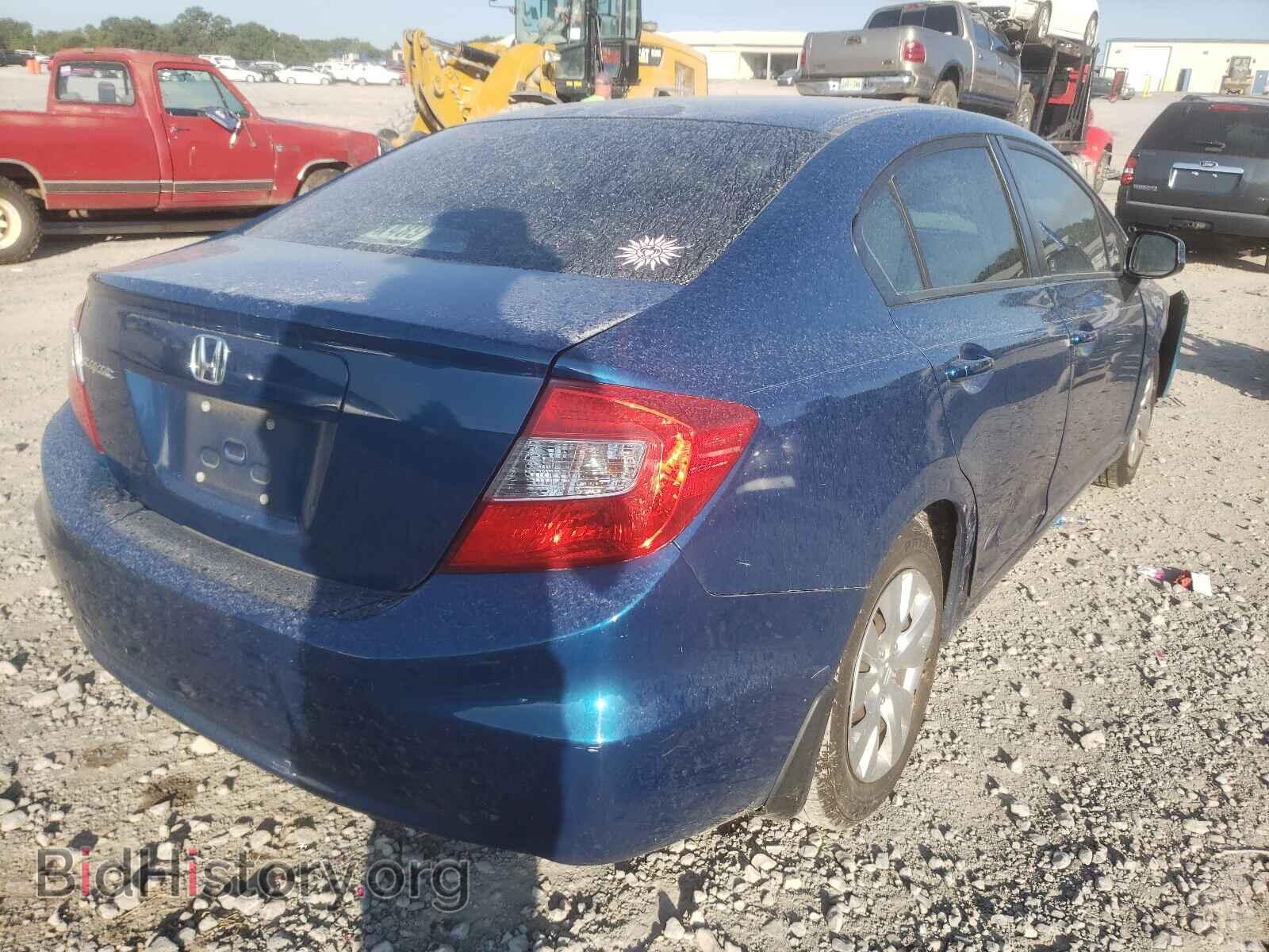 2012 HONDA CIVIC - VIN: 2HGFB2F5XCH535700 - Фото 4