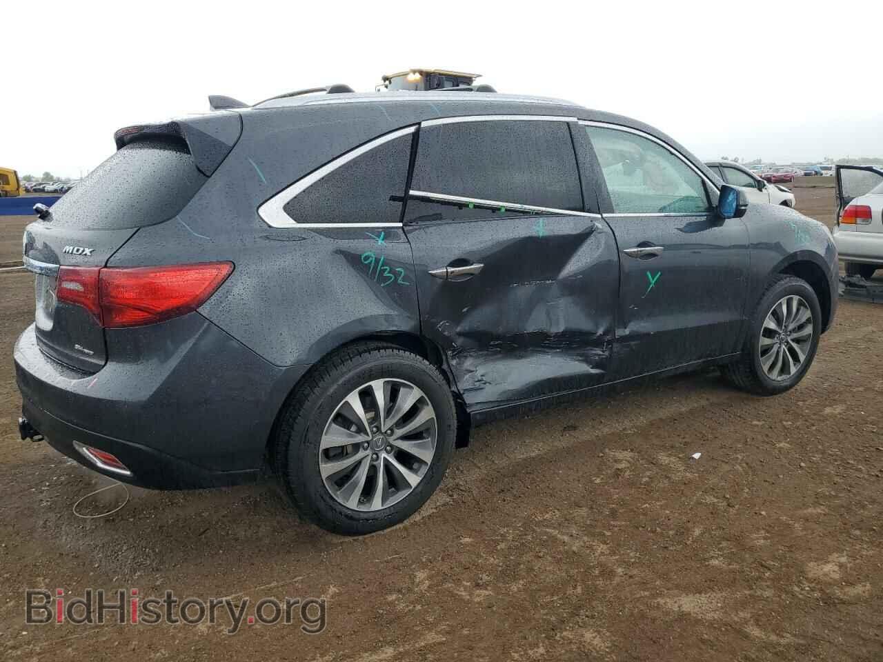 2016 ACURA MDX - VIN: 5FRYD4H43GB006696 - Фото 3