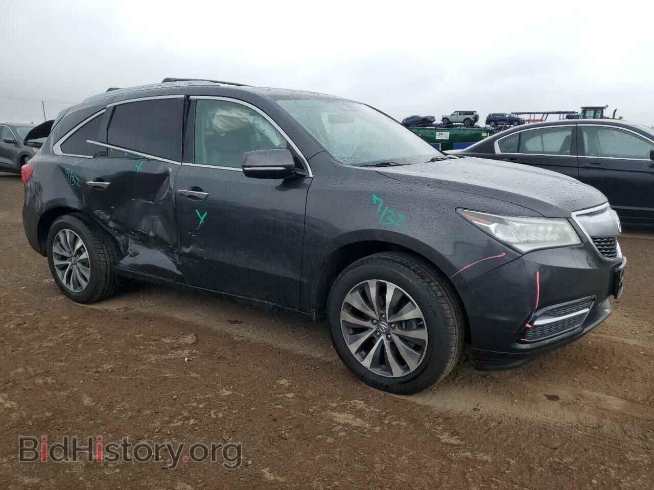 2016 ACURA MDX - VIN: 5FRYD4H43GB006696 - Фото 4