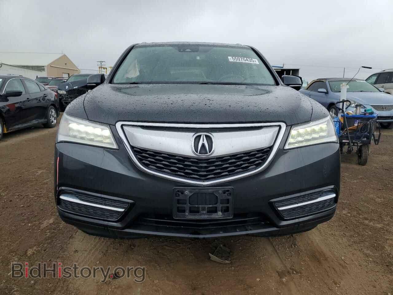 2016 ACURA MDX - VIN: 5FRYD4H43GB006696 - Фото 5