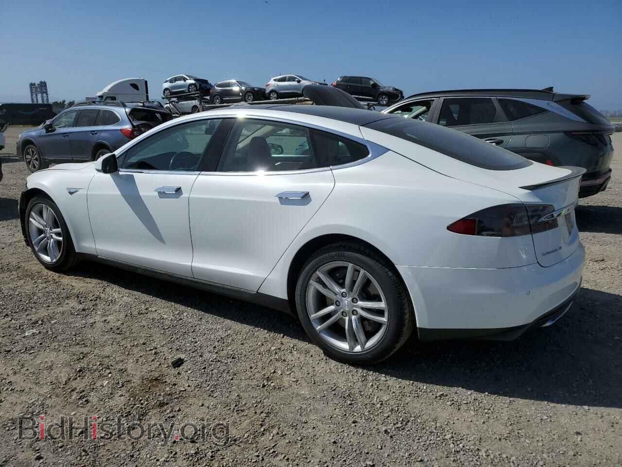 2012 TESLA MODEL S - VIN: 5YJSA1CN3CFP01916 - Фото 2