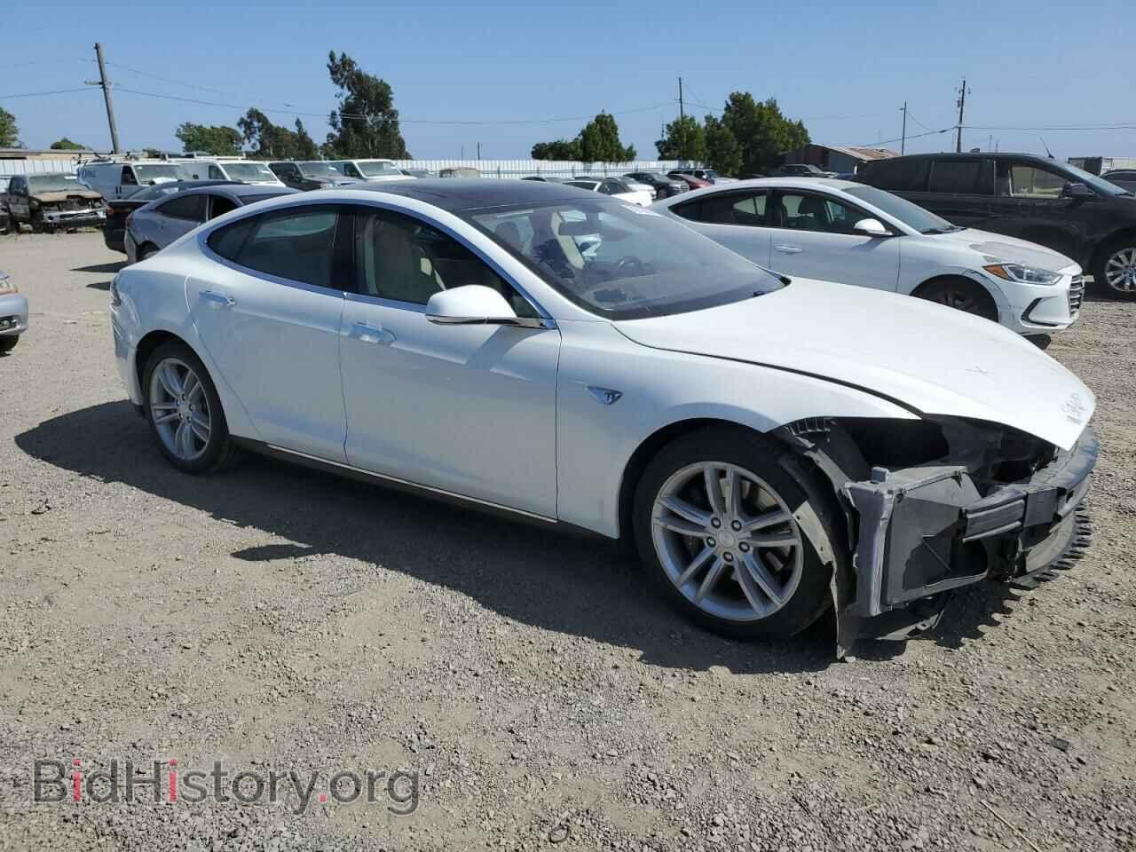 2012 TESLA MODEL S - VIN: 5YJSA1CN3CFP01916 - Фото 4